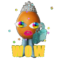 BaddieEgg wow eyes amazing diva Sticker