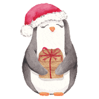 Happy Merry Christmas Sticker by Lilies Berlin