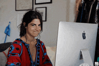 working leandra medine GIF by Man Repeller