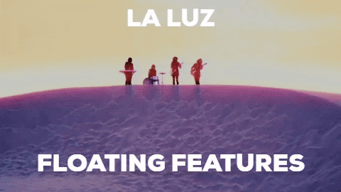 la luz floating features GIF by Hardly Art