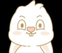 Bunny 水 GIF by EVANS艾特兔