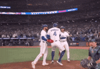 Home Run Celebration GIF by Toronto Blue Jays