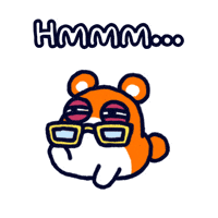 Suspicious Hamster GIF