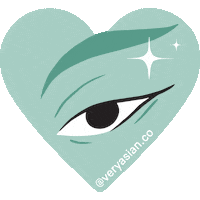 Asian American Love Sticker by Very Asian