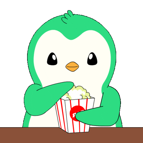 Film Popcorn Sticker by Abster