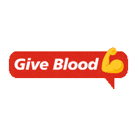 Blood Donation Sticker by GiveBloodNHS