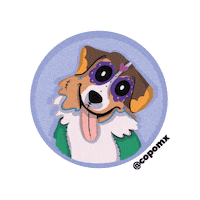 Dog Sticker by copomx