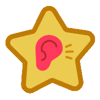 Senses Listen Sticker by Teach Your Monster