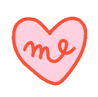 Love Yourself Heart Sticker by Livia Falcaru
