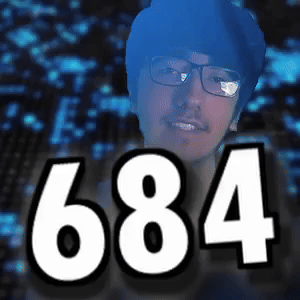 684
