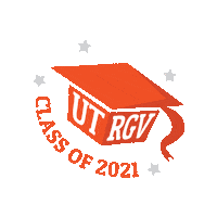 Graduation Grad Sticker by The University of Texas Rio Grande Valley