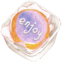 libertyxu cake korean enjoy bento Sticker