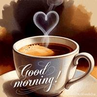 Good Morning Brain Juice GIF by TresorsDuMonde.ca