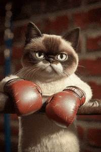 Cat Portrait GIF