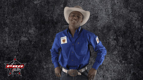 2019 iron cowboy dancing GIF by Professional Bull Riders (PBR)