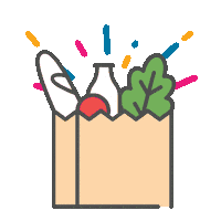 Organic Produce Lockdown Sticker by Go Local First