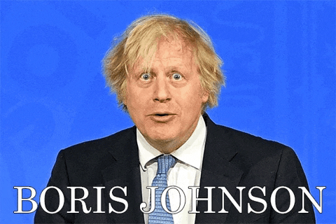 Boris Johnson GIF by Harborne Web Design Ltd