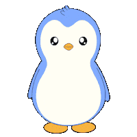 Artificial Intelligence Glitch Sticker by Pudgy Penguins