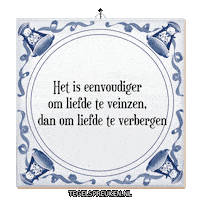 Wijsheid Spanning Sticker by Tegelspreuken.nl