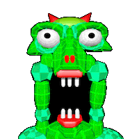 dinosaur what Sticker by Sam.DOG.DOG