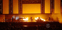 Grammy Awards Fire GIF by Recording Academy / GRAMMYs