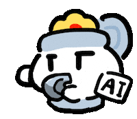 cankingsketch ai 畫畫 canking 警察 Sticker