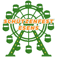 Ferris Wheel Schuetzenfest Sticker by iventos