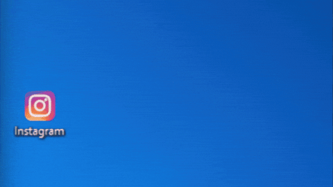 Instagram Delete GIF