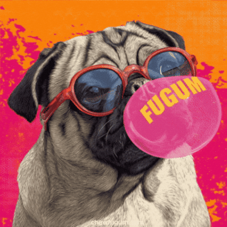 Cool Dog Lol GIF by Fugum