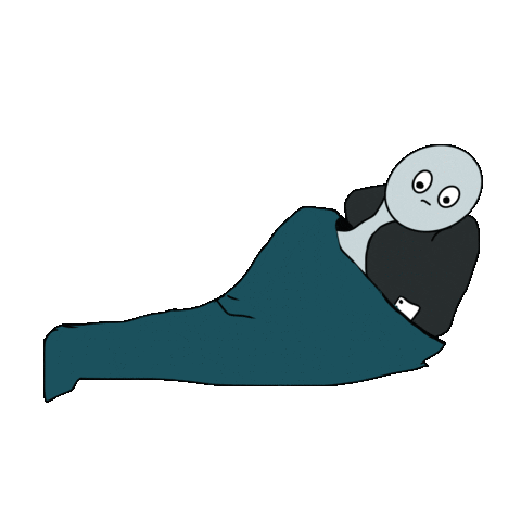 ijavany ok awkward busy bedtime Sticker