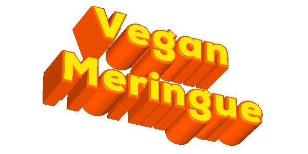 Vegan Dessert Sticker by Aquafaba Test Kitchen