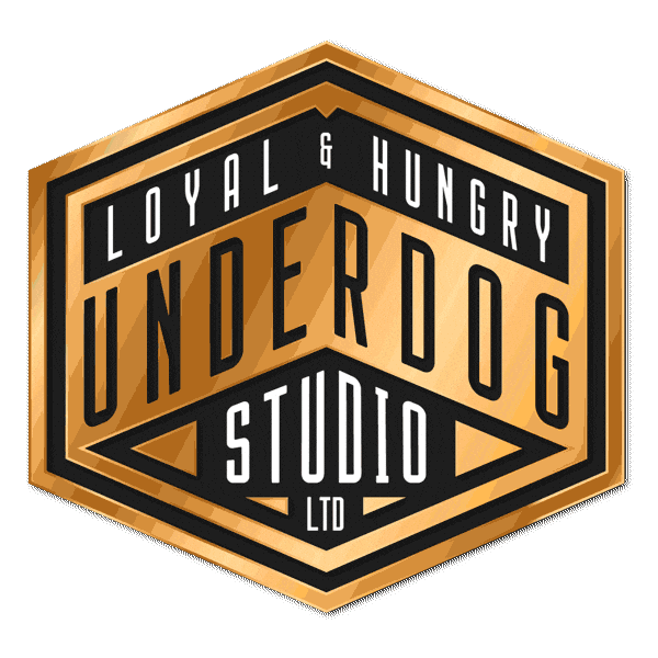 underdogstudioltd hungry canada toronto badge Sticker
