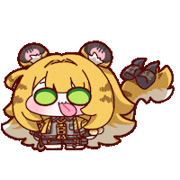 Zzz Licking Sticker