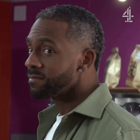 Erm Reaction GIF by Hollyoaks