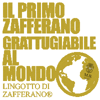 zafferanomatteobertoli lingotto di zafferano zafferano matteo bertoli saffron gold bar saffron ingot Sticker
