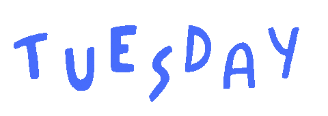 Tuesday Allison Sticker