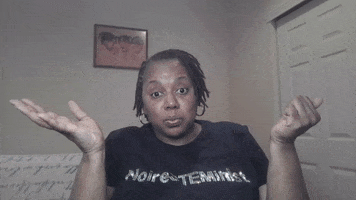 Happy Black Woman GIF by NoireSTEMinist