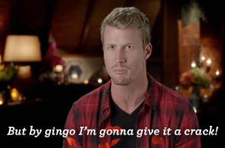 richie give it a crack GIF by The Bachelor Australia