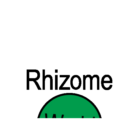 Rhizome Sticker by Digital Counsel