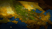 map zooming in GIF by Swamp People