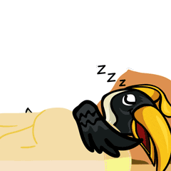 Sleepy Night Sticker by Harry Hornbill