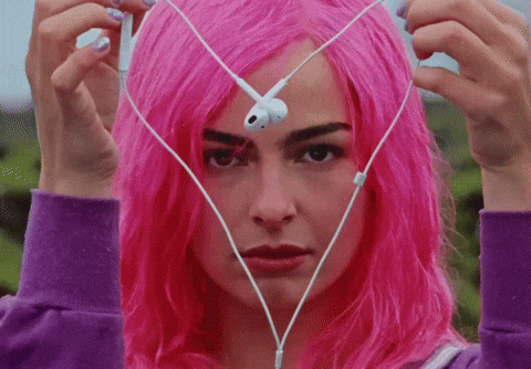Headphones On GIF by Addison Rae
