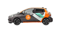 AnytimeCZ car anytime carsharing anytimecz Sticker