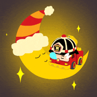 Good Night Sleeping GIF by Robocar POLI