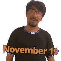 November 19 Sticker