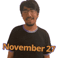 November 27 Sticker