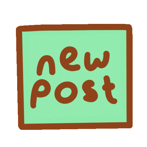 New Post Sticker