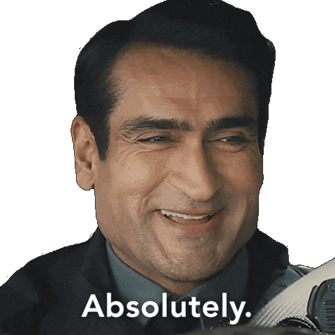 Kumail Nanjiani Definetly Sticker by 20th Century Studios