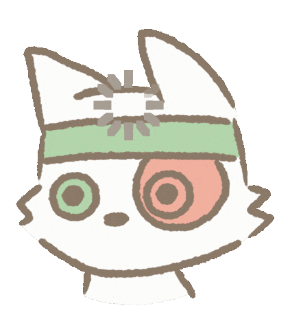 貓 Sticker by polu