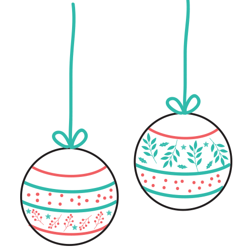 Christmas Fiestas Sticker